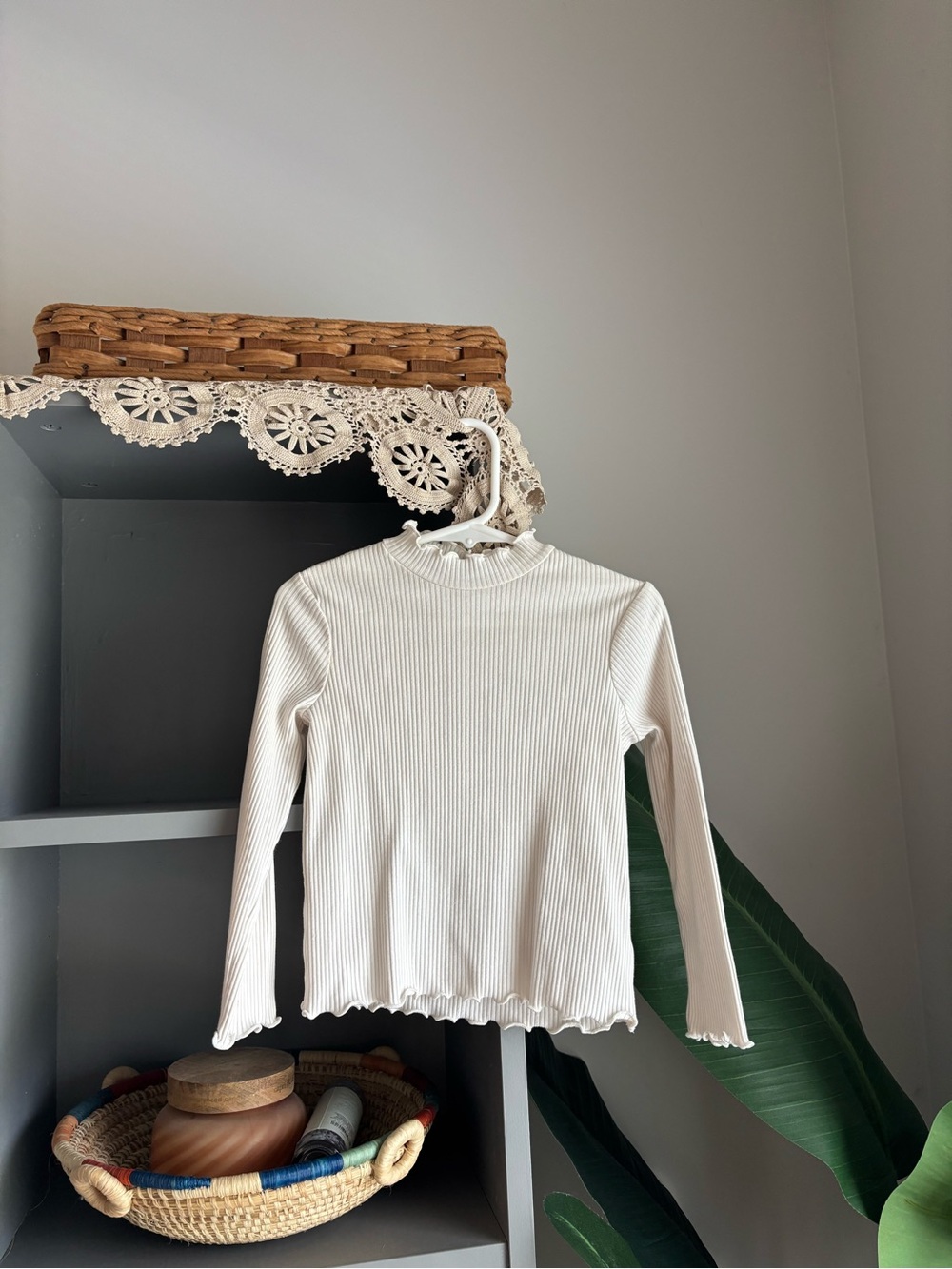 old navy ribbed turtleneck top for toddler
